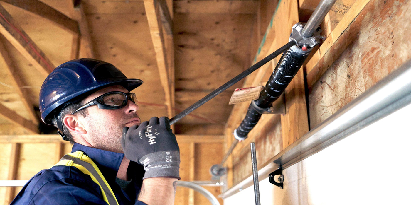 Garage Door spring-repair-with-technician